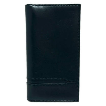 Bvlgari Long Wallet - Black Leather