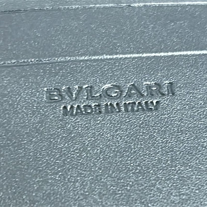 Bvlgari Long Wallet - Black Leather