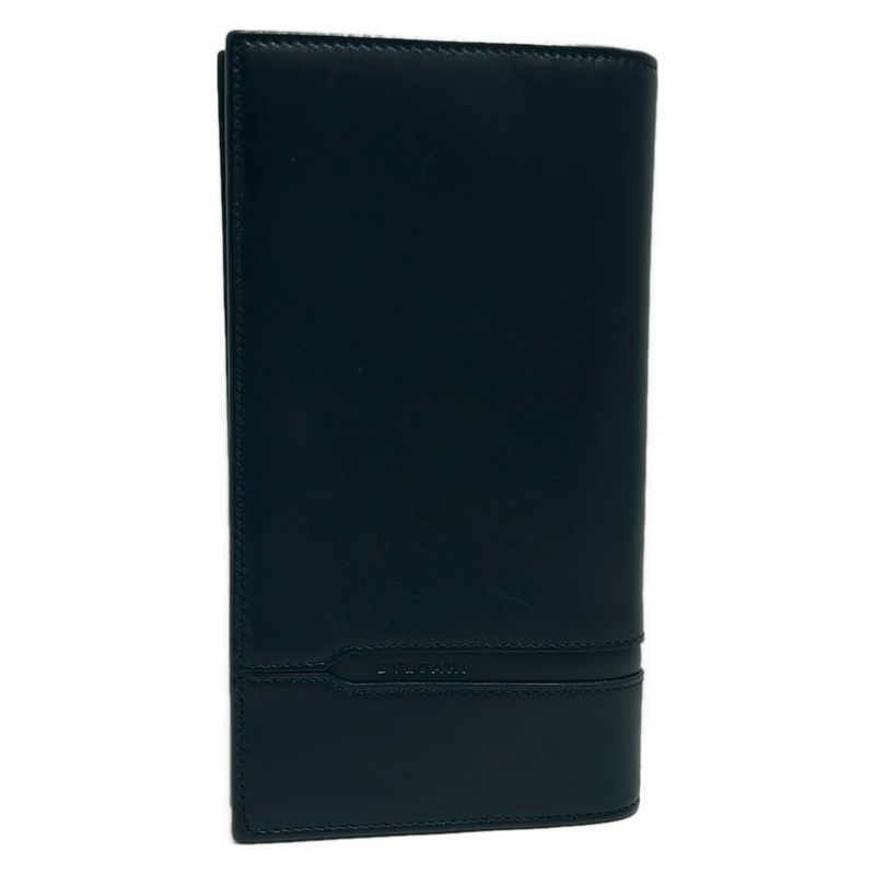 Bvlgari Long Wallet - Black Leather