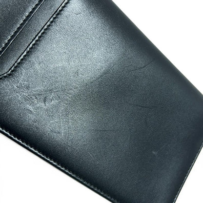 Bvlgari Long Wallet - Black Leather