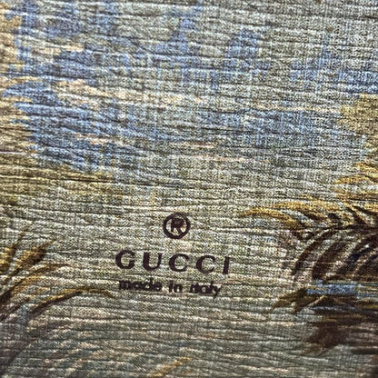 Gucci Accessory Case GG Plus/gg Supreme 692957 Beige X Dark Brown GG Etiquette