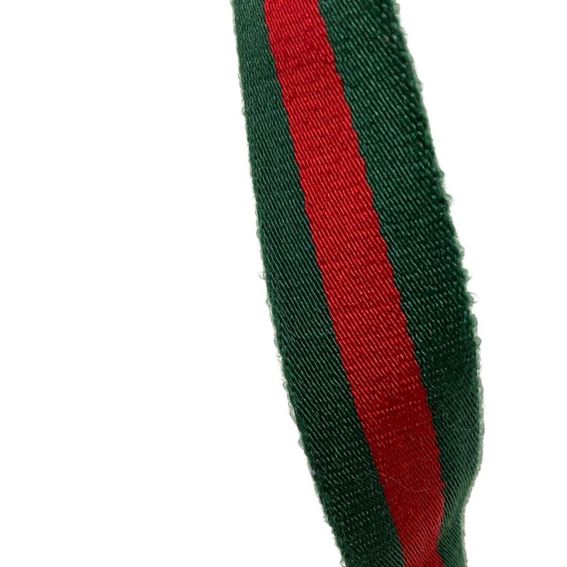 Gucci Belt 90・36 - 156934 Dark Brown X Dark Green X Multi Sherry (Web) Cotton