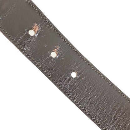 Gucci Belt 90・36 - 156934 Dark Brown X Dark Green X Multi Sherry (Web) Cotton