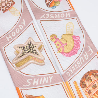 Hermes Funny Ice Cream Funny Ice Cream Silk Twilly