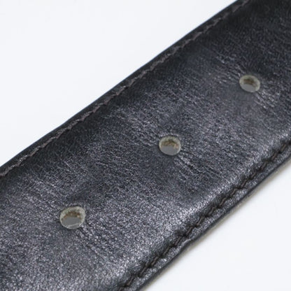 Celine 11598 Carriage Buckle Reversible Leather