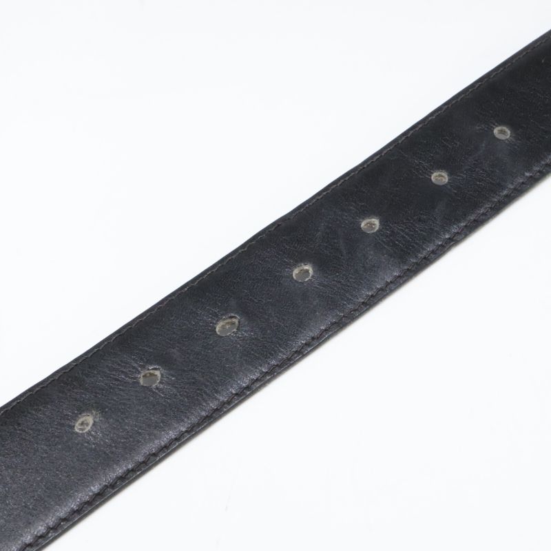 Celine 11598 Carriage Buckle Reversible Leather