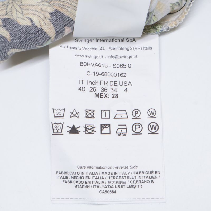 Versace Jeans Versace Jeans B0hva615 Indigo X Multicolor Gold Botanical