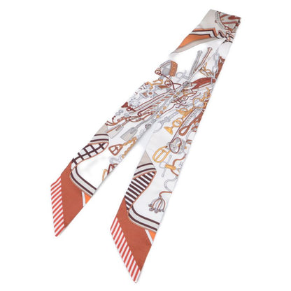 Hermes [similar] 25SS 062842s 07 Bouquets Sellier Saddlemaker's Bouquet Silk