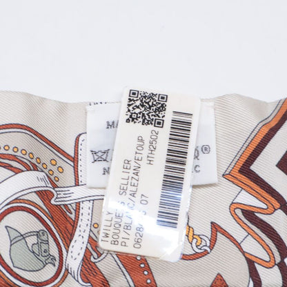 Hermes [similar] 25SS 062842s 07 Bouquets Sellier Saddlemaker's Bouquet Silk