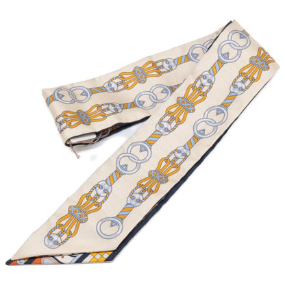 Hermes [similar] 063853s 06 Harnais En Rosace Harness Rose Window Silk Twilly