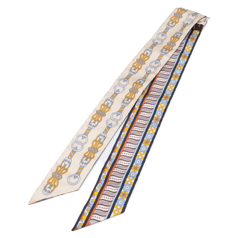 Hermes [similar] 063853s 06 Harnais En Rosace Harness Rose Window Silk Twilly