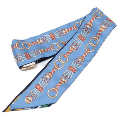 Hermes [similar] 063853s 03 Harnais En Rosace Harness Rose Window Silk Twilly