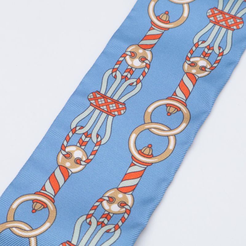 Hermes [similar] 063853s 03 Harnais En Rosace Harness Rose Window Silk Twilly