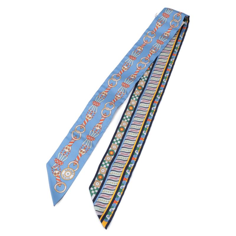 Hermes [similar] 063853s 03 Harnais En Rosace Harness Rose Window Silk Twilly