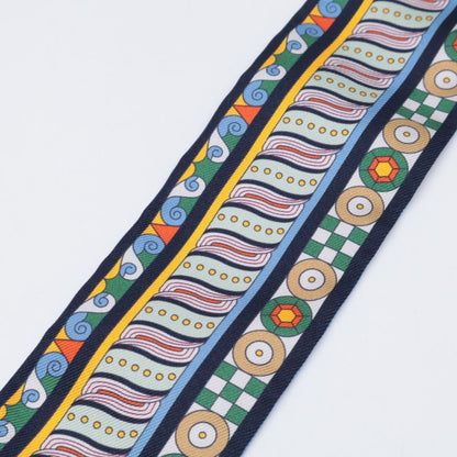 Hermes [similar] 063853s 03 Harnais En Rosace Harness Rose Window Silk Twilly