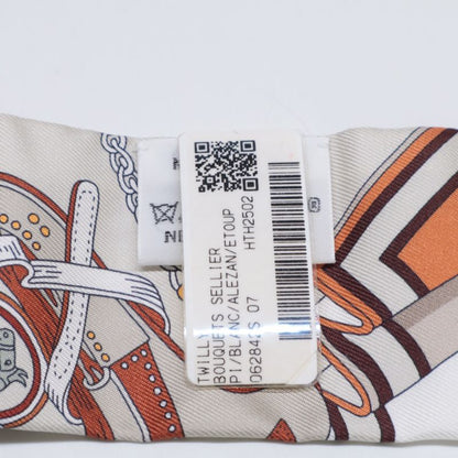 Hermes [similar] 25SS 062842s 07 Bouquets Sellier Saddlemaker's Bouquet Silk