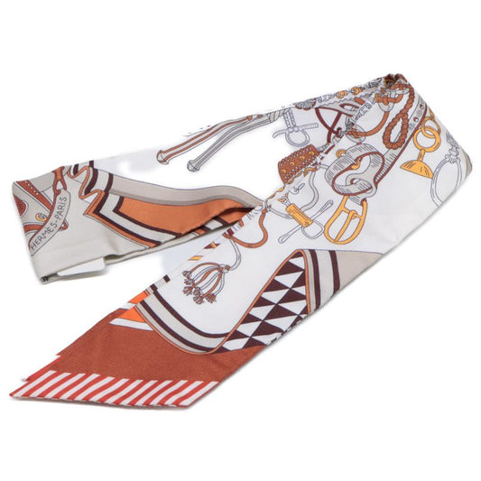 Hermes [similar] 25SS 062842s 07 Bouquets Sellier Saddlemaker's Bouquet Silk