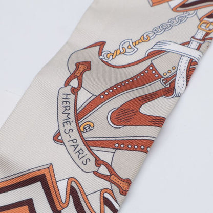 Hermes [similar] 25SS 062842s 07 Bouquets Sellier Saddlemaker's Bouquet Silk