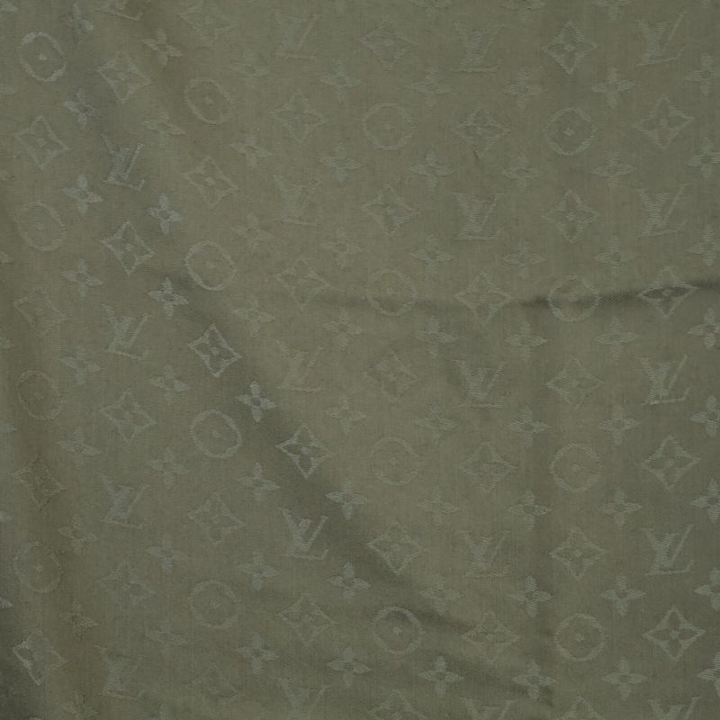 Louis Vuitton M75698 Shawl/monogram Silk Wool Fringe