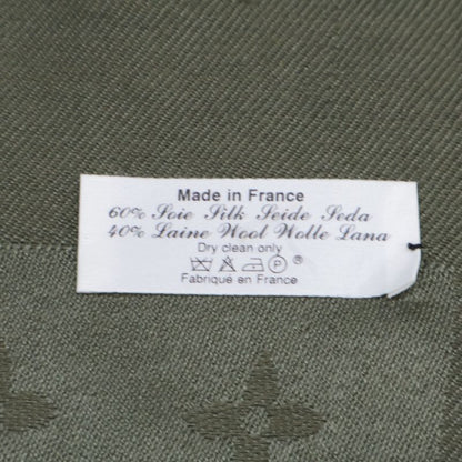 Louis Vuitton M75698 Shawl/monogram Silk Wool Fringe