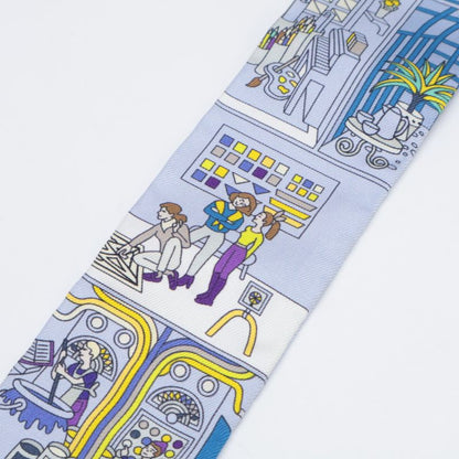 Hermes []la Maison Des Carres Silk Twilly