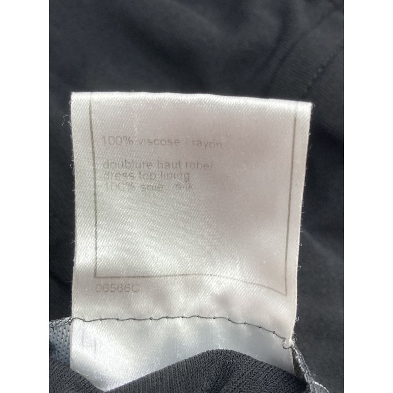 Chanel 98C P10142v06196 Black Nylon Salopettes 38