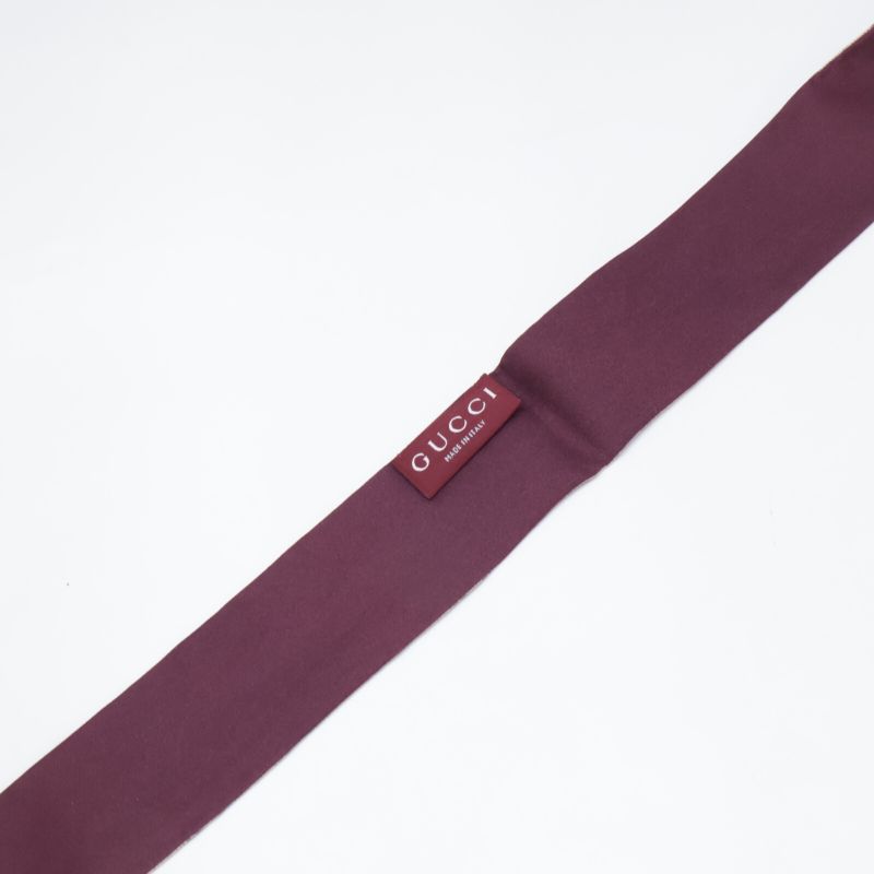 Gucci [domestic 848291 3g001 6172 Yuko Higuchi Silk Neck Bow 5 2x120cm (47.24in)
