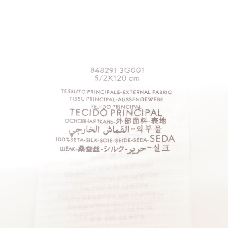 Gucci [domestic 848291 3g001 6172 Yuko Higuchi Silk Neck Bow 5 2x120cm (47.24in)