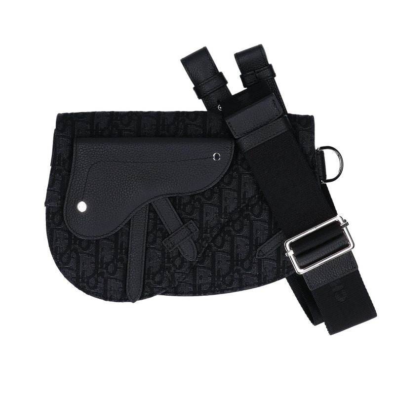 Christian DIOR 1adp0095yky Oblique Saddle Messenger Bag