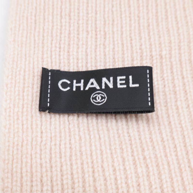 Chanel []25c Chanel Logo Cashmere Knit