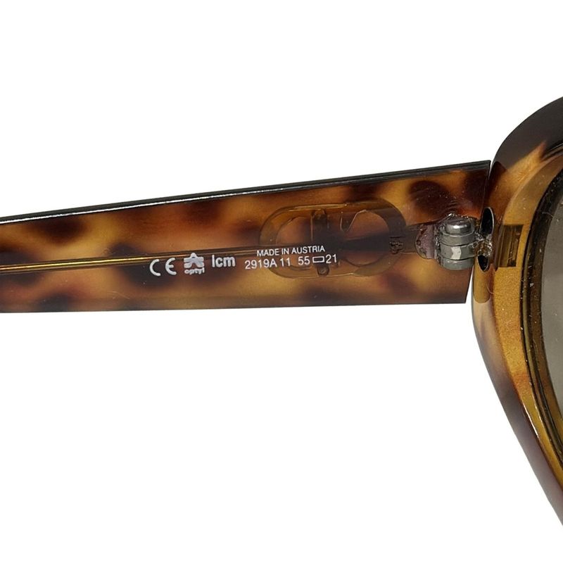 Dior Christian Dior Sunglass Es - 2919a Brown X Dark Brown X Gold CD Motif