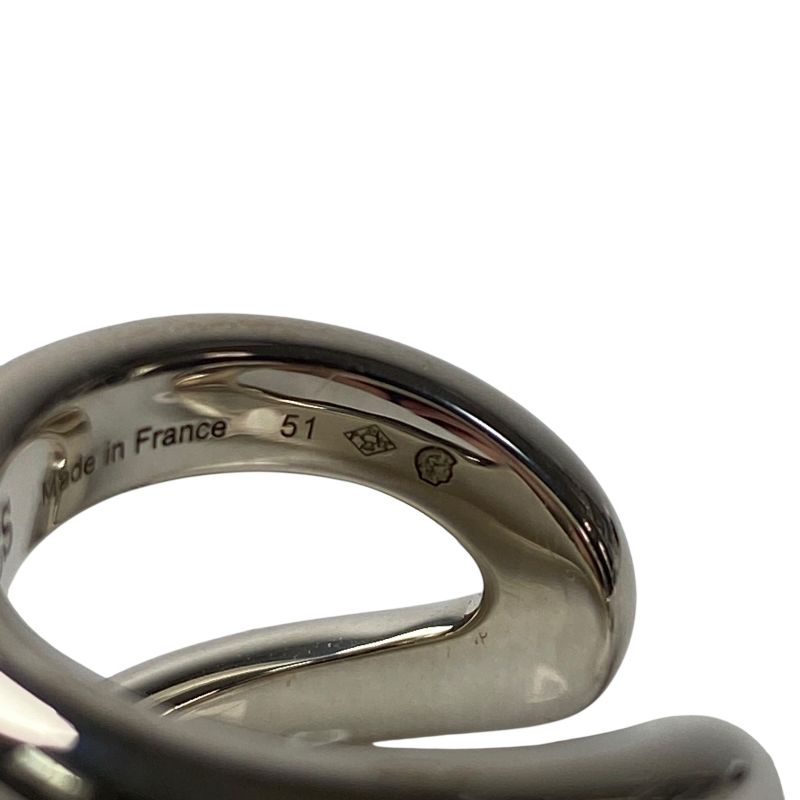 Hermes Ladies Osmozu GM #51 Sv925 Ring No 12