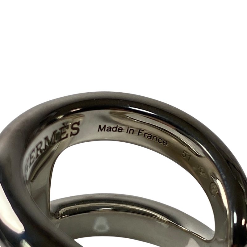 Hermes Ladies Osmozu GM #51 Sv925 Ring No 12