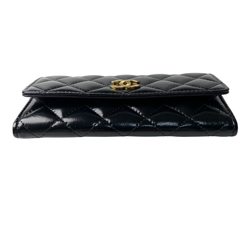 Chanel Ladies Matelasse Ap4261 Long Wallet Coco Mark