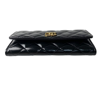 Chanel Ladies Matelasse Ap4261 Long Wallet Coco Mark