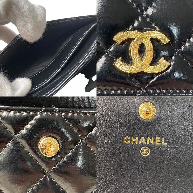 Chanel Ladies Matelasse Ap4261 Long Wallet Coco Mark