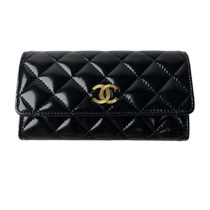 Chanel Ladies Matelasse Ap4261 Long Wallet Coco Mark