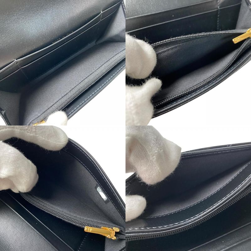 Chanel Ladies Matelasse Ap4261 Long Wallet Coco Mark