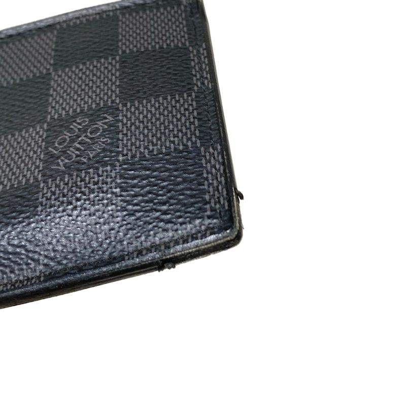 Louis Vuitton Coin Case Damier Graphite Coin Card Holder N64038 Damier Graphite