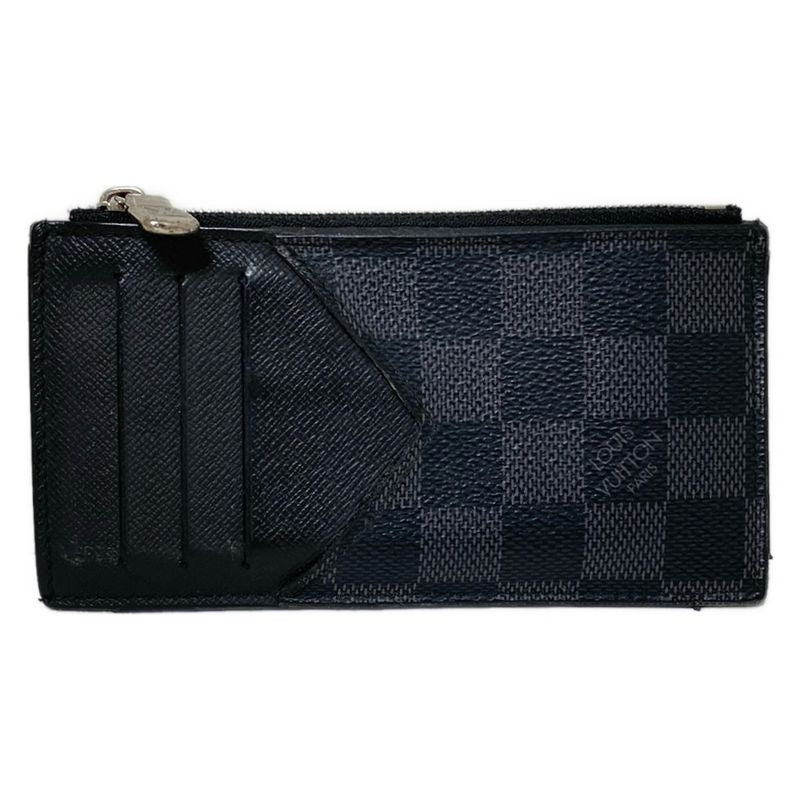 Louis Vuitton Coin Case Damier Graphite Coin Card Holder N64038 Damier Graphite