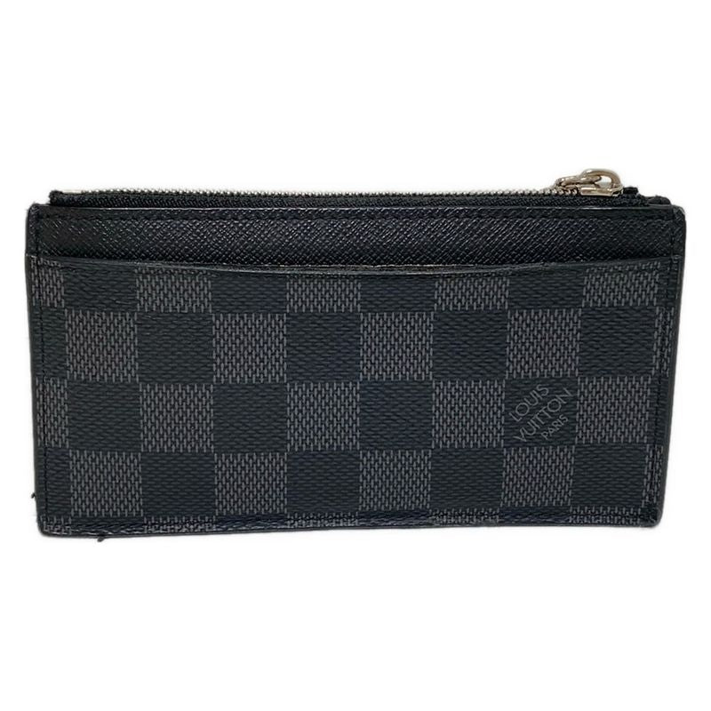 Louis Vuitton Coin Case Damier Graphite Coin Card Holder N64038 Damier Graphite
