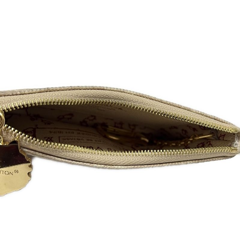Louis Vuitton Pouch Card Key Case Pochette ・cles S M25758 Meow Glam Grace