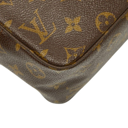 Louis Vuitton Monogram Trousse Toilette 28 Second Bag Clutch Bag M47522 Brown
