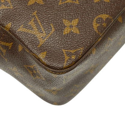 Louis Vuitton Monogram Trousse Toilette 28 Second Bag Clutch Bag M47522 Brown