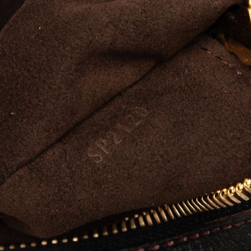 Louis Vuitton Monogram Mahina L M95765 Noir Black Leather Women's Louis Vuitton