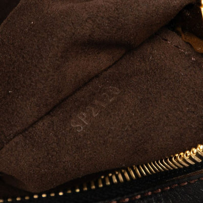 Louis Vuitton Monogram Mahina L M95765 Noir Black Leather Women's Louis Vuitton