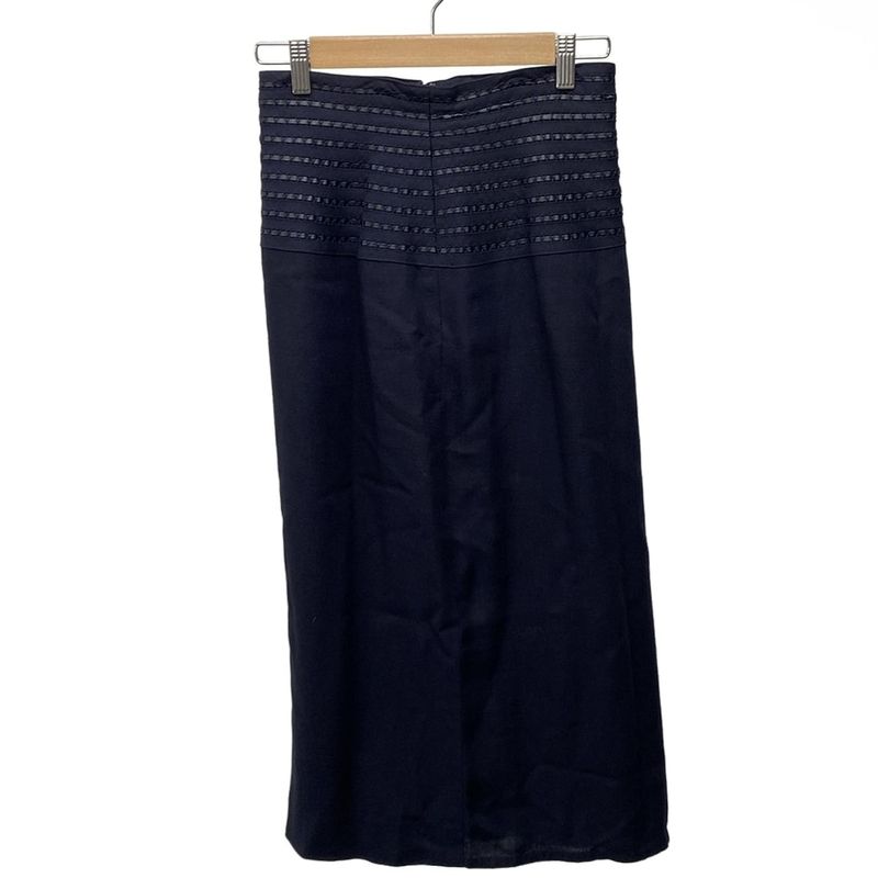 Dior Christian Dior Long Skirt Size M Women's - Dark Navy