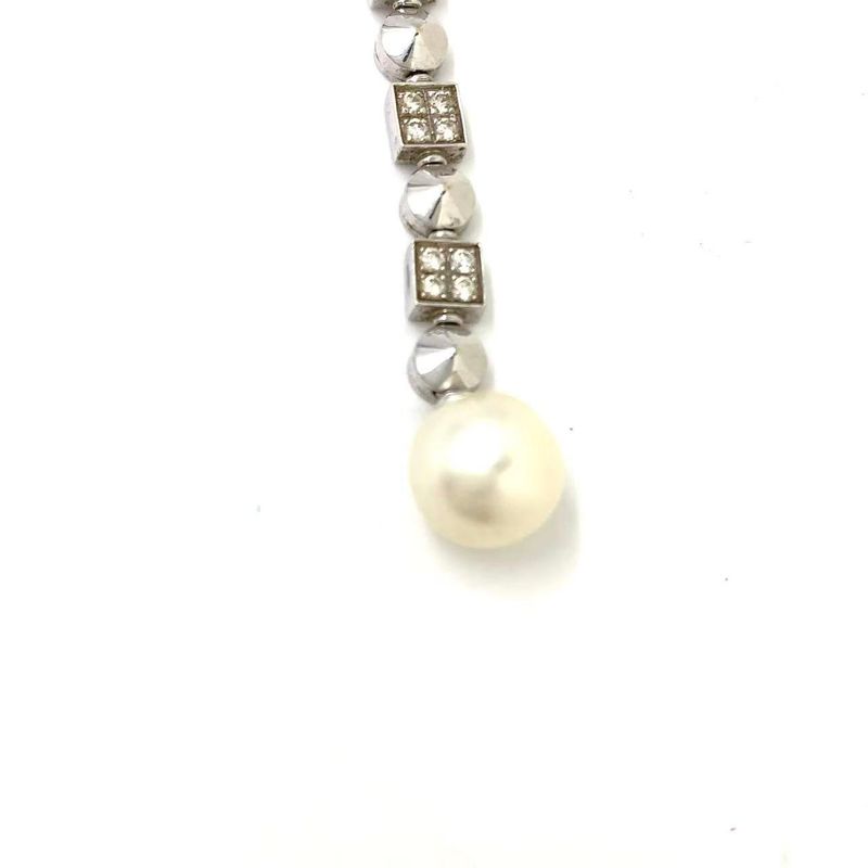 Bvlgari Lucia Pearl Diamond 18k White Gold White Gold Necklace