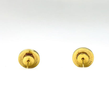Bvlgari Pave 18k Yellow Gold Yellow Gold Earrings