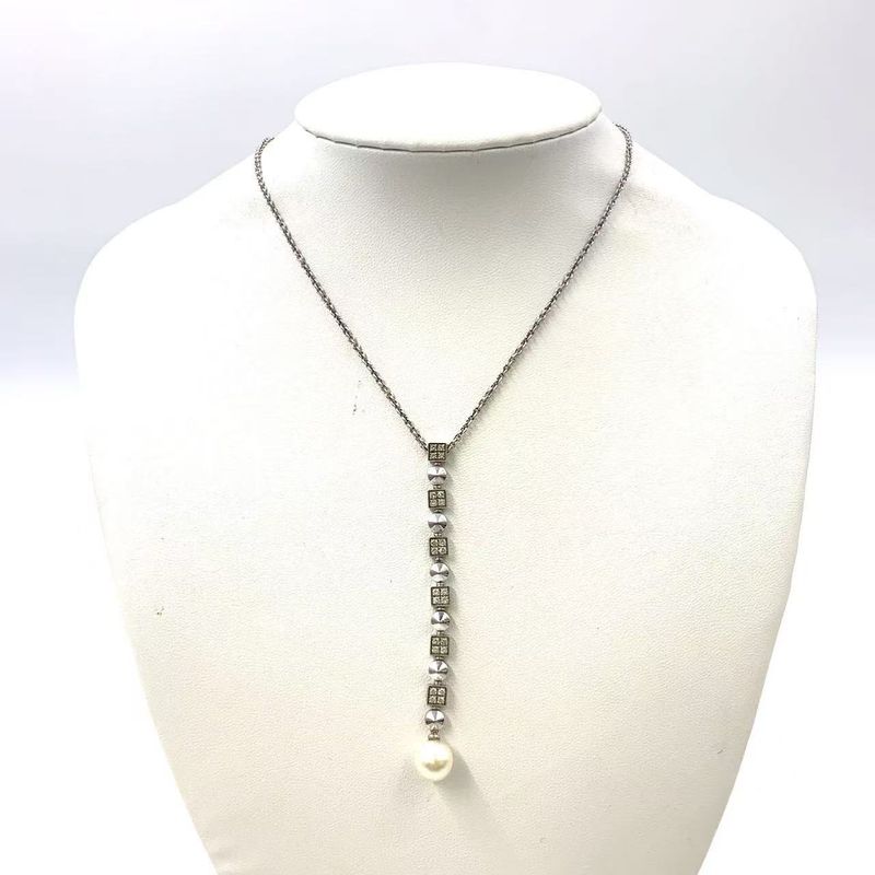 Bvlgari Lucia Pearl Diamond 18k White Gold White Gold Necklace